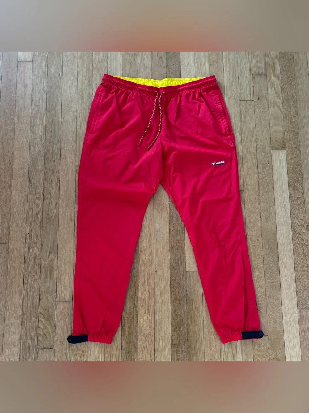 Columbia Disney Track Suit Mickey Mouse Santa Ana Packable Anorak Set M/L